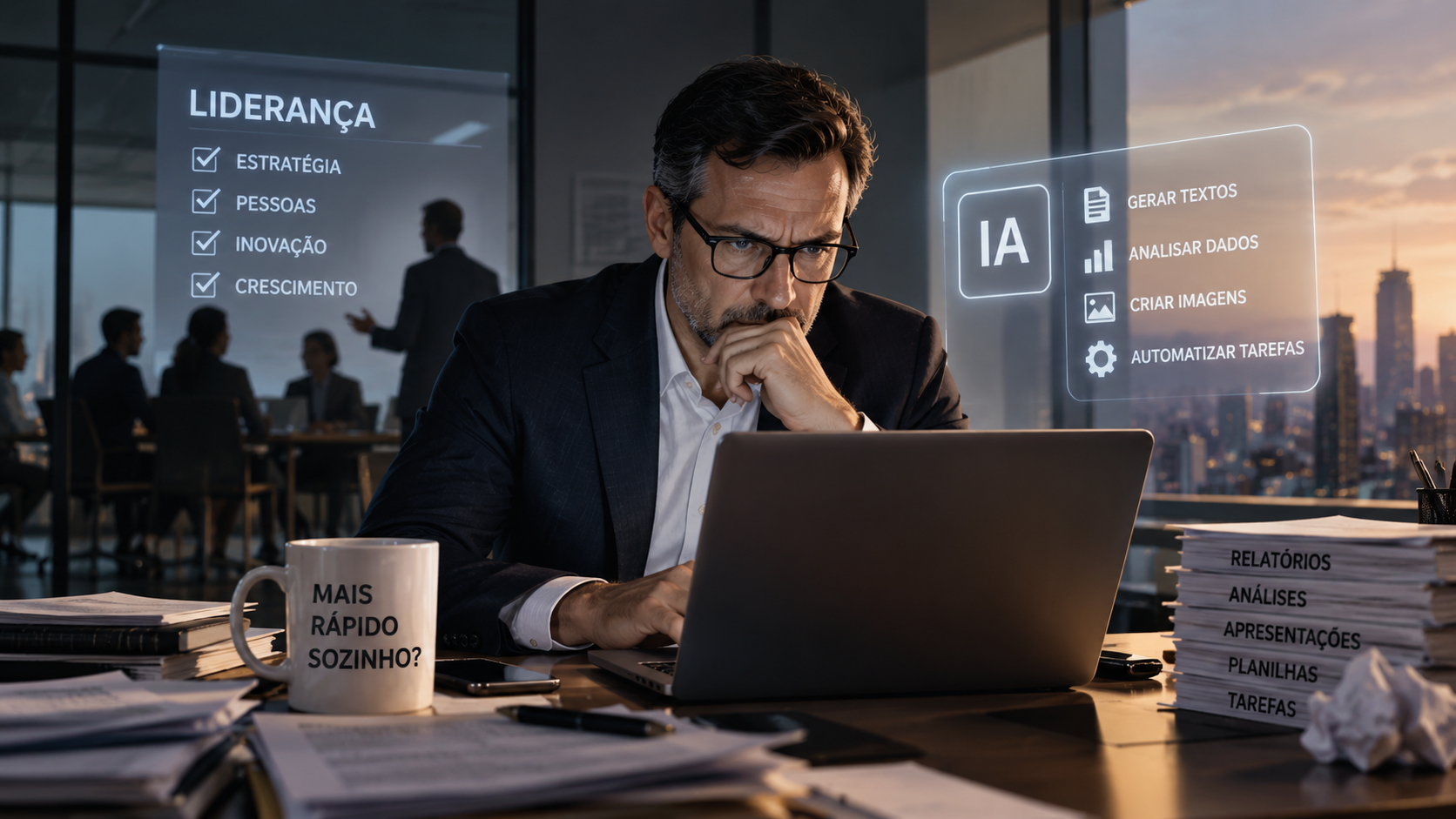 IA deveria liberar o chefe para liderar, mas alguns voltaram a executar