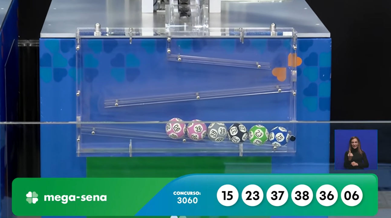 Mega-Sena hoje, concurso 3060: Confira o resultado sorteado neste domingo (20)