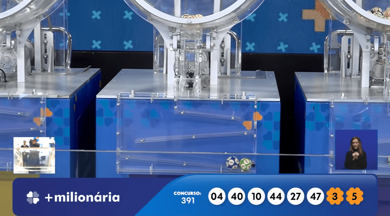 +Milionária hoje, concurso 391: Confira o resultado sorteado neste domingo (20)