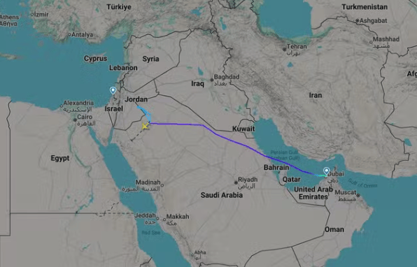 Voo com destino a Israel desvia para Arábia Saudita por suposta briga entre pilotos