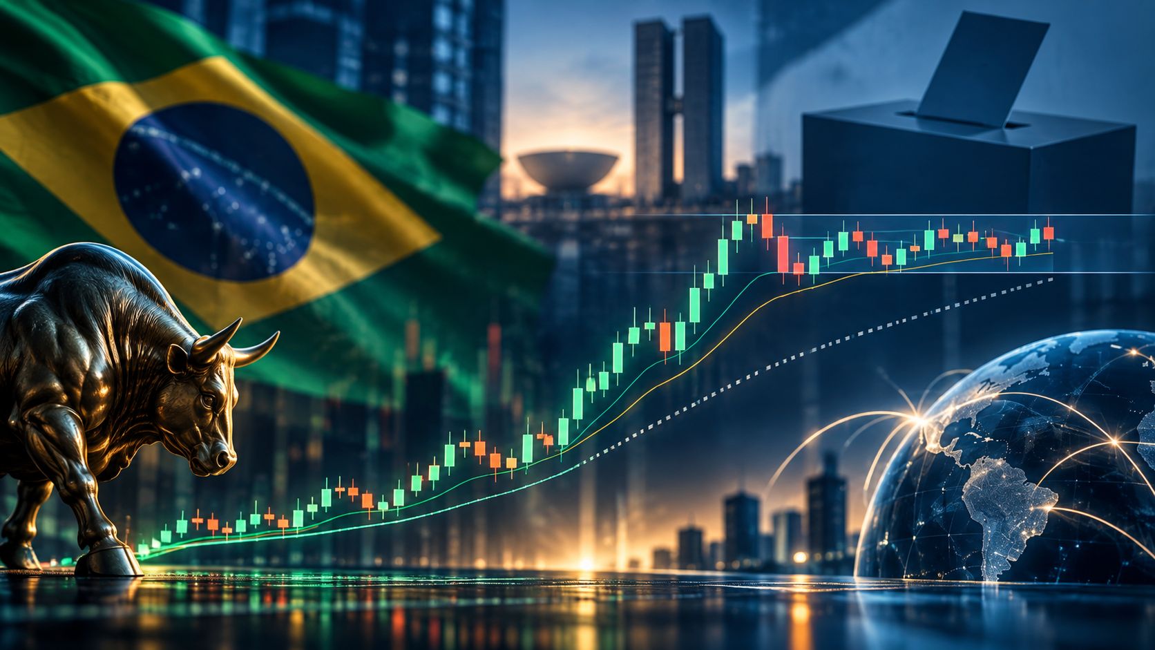 Ibovespa freia após rali e atravessa setembro com gringo comprador e eleição no radar