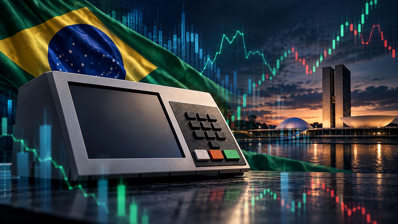 Às vésperas do 1º turno, Ibovespa perde força e chega à eleição sob pressão