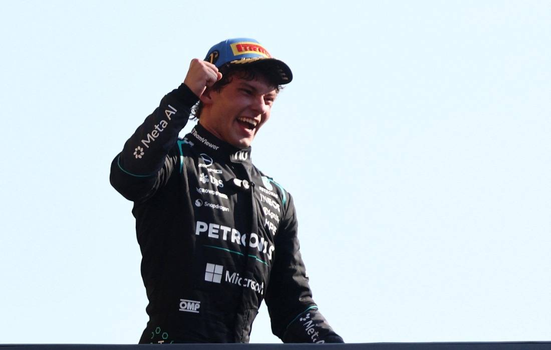 F1: Antonelli vence em Monza após largar em 19° e quebra marcas históricas