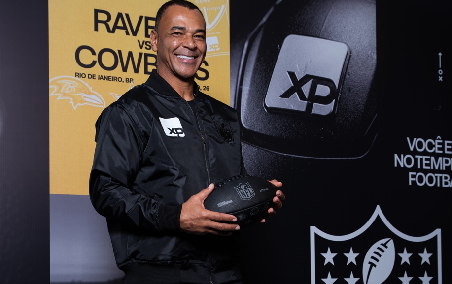 XP homenageia Cafu no NFL Rio Game 2026