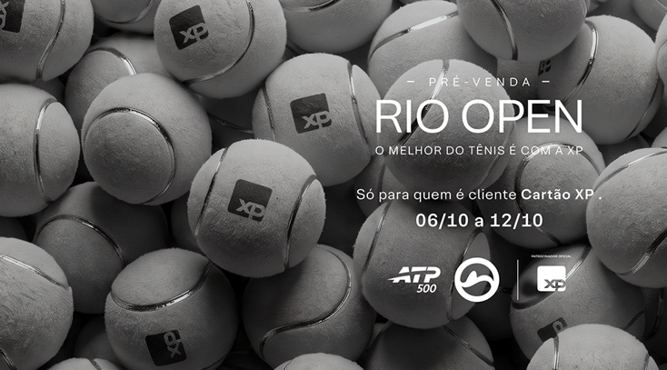 Rio Open 2027 terá pré-venda exclusiva para clientes Cartão XP; veja como comprar - QTU Questões do Universo