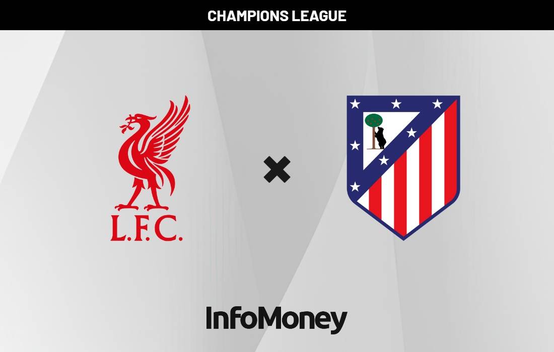 Liverpool x Atlético de Madrid: Onde assistir, horário e escalações na Champions League