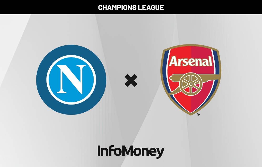 Napoli x Arsenal: onde assistir a Champions League nesta quarta