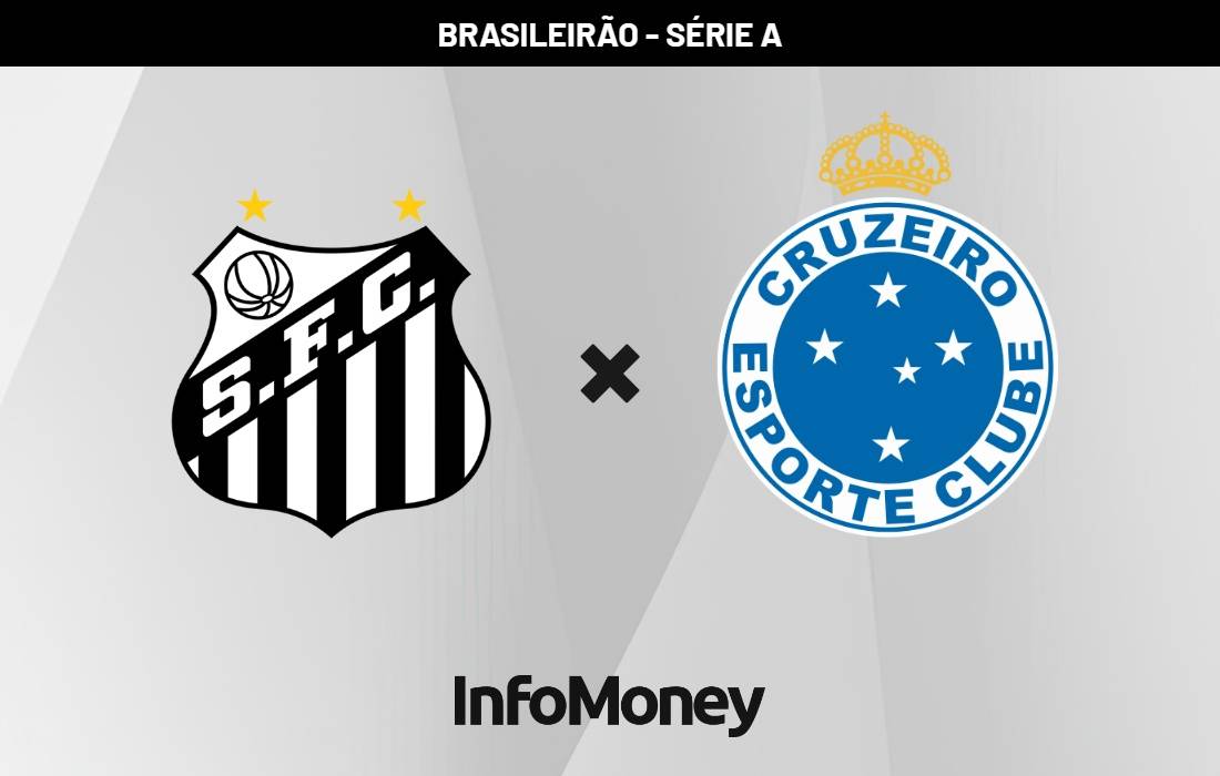 Santos x Cruzeiro no Brasileirão: Onde assistir, horário e escalações