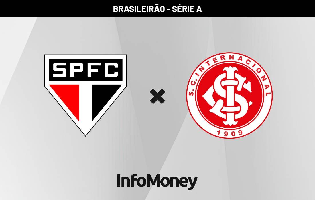 São Paulo x Internacional no Brasileirão: veja onde assistir