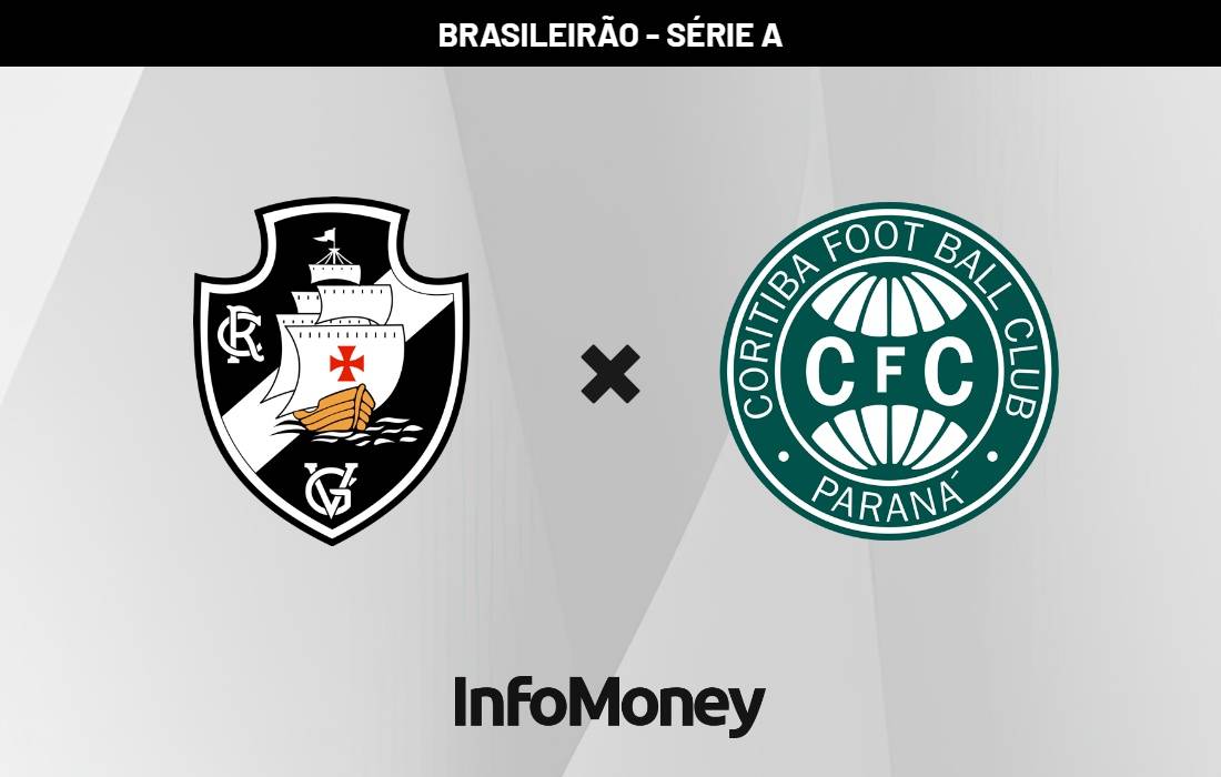 Onde assistir a Vasco x Coritiba pelo Brasileirão?