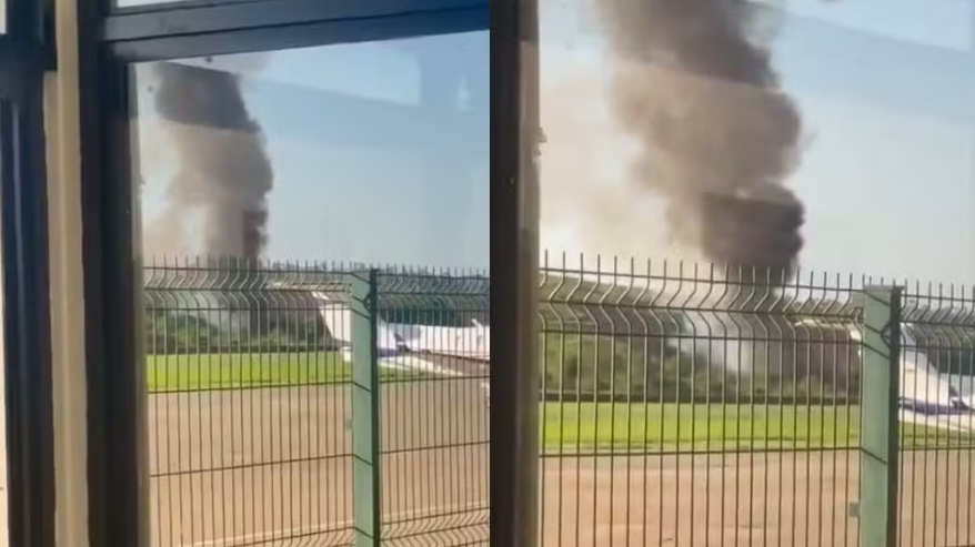 Três policiais morrem após avião da PM cair em Santana do Paraíso, em Minas Gerais
