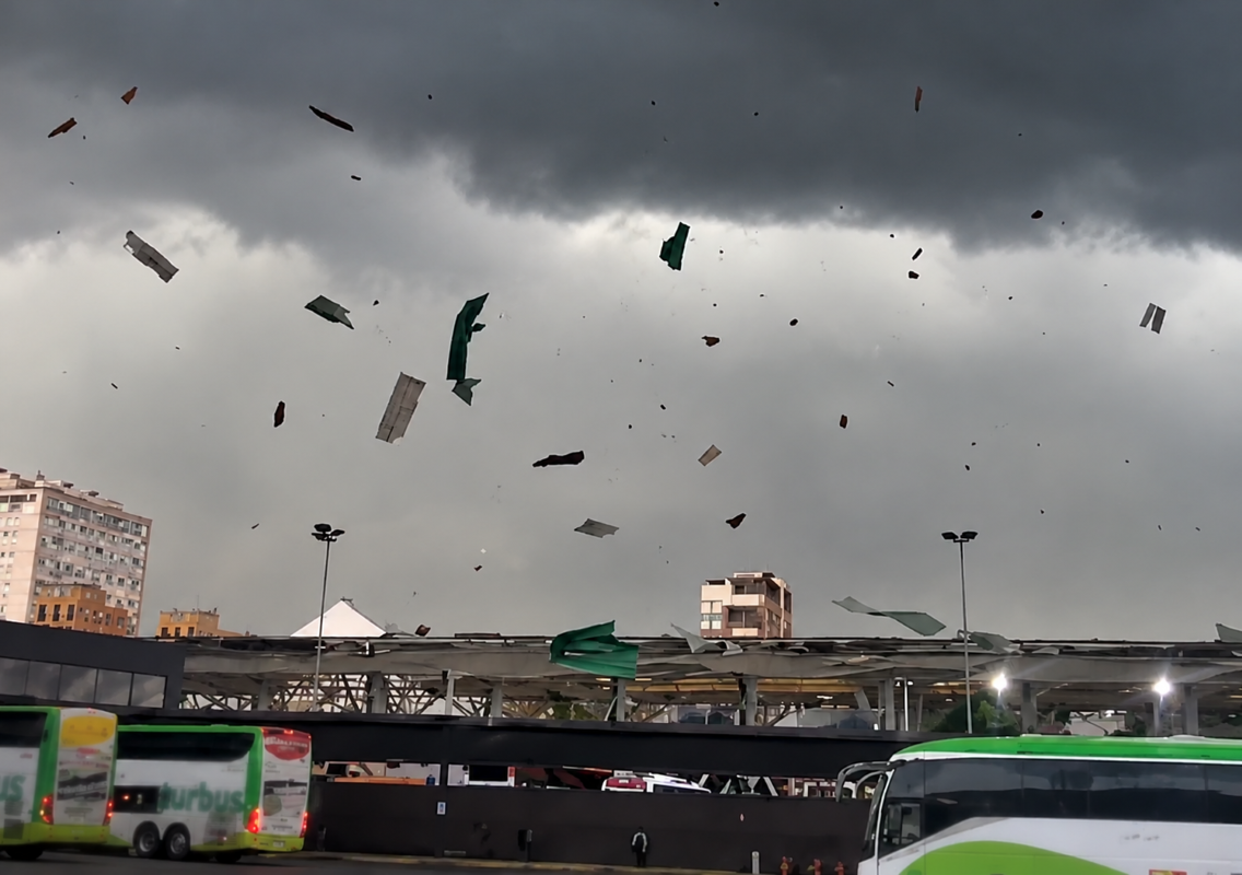 O que é gustnado? Entenda o fenômeno que arrancou telhados e assustou o Chile - Foto