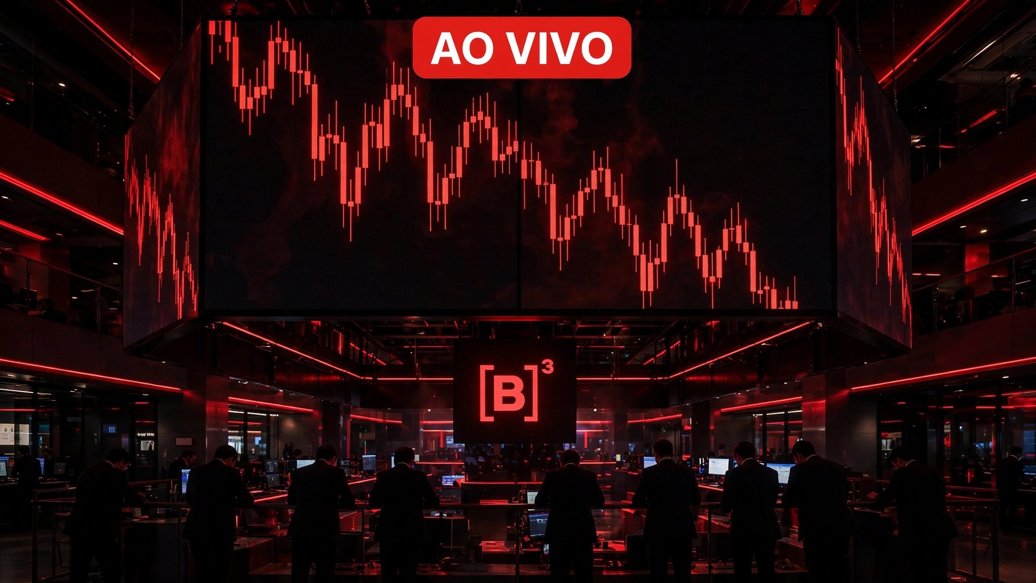 Ibovespa Hoje Ao Vivo: Bolsa cai 2%, perde 4 mil pontos e opera abaixo dos 172 mil
