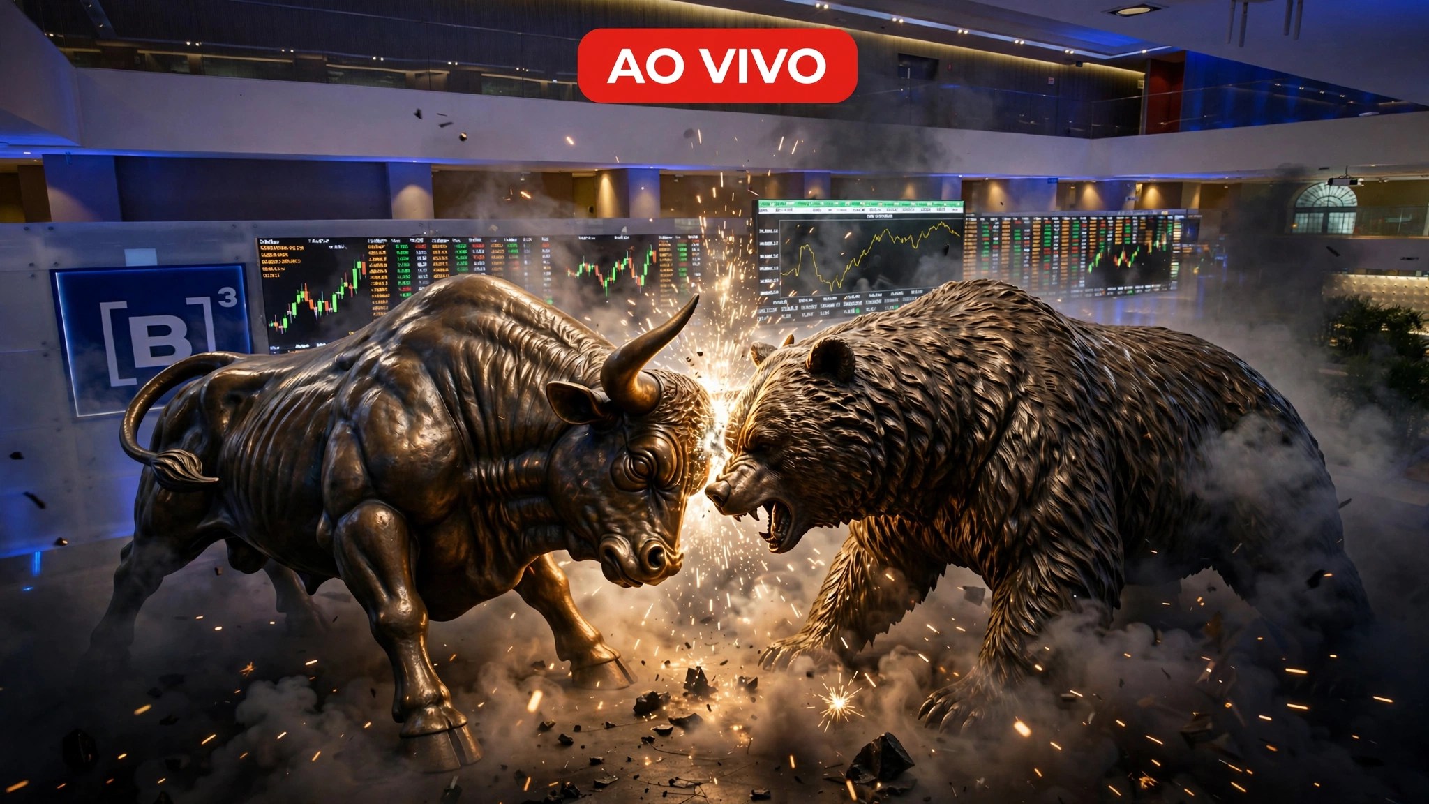 Ibovespa Hoje Ao Vivo: Bolsa tem dia volátil na última sessão antes das eleições