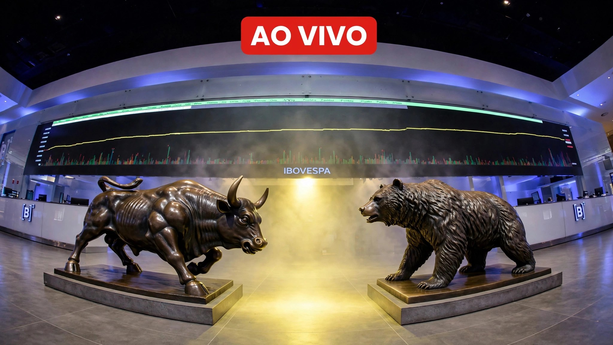 Ibovespa Hoje Ao Vivo: Bolsa oscila e tenta sustentar os 205 mil pontos