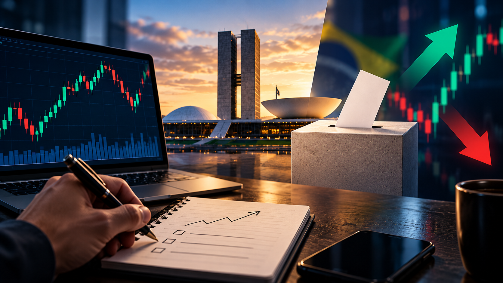 Bolsa antes da eleição: vale carregar ações do último pregão até segunda-feira?