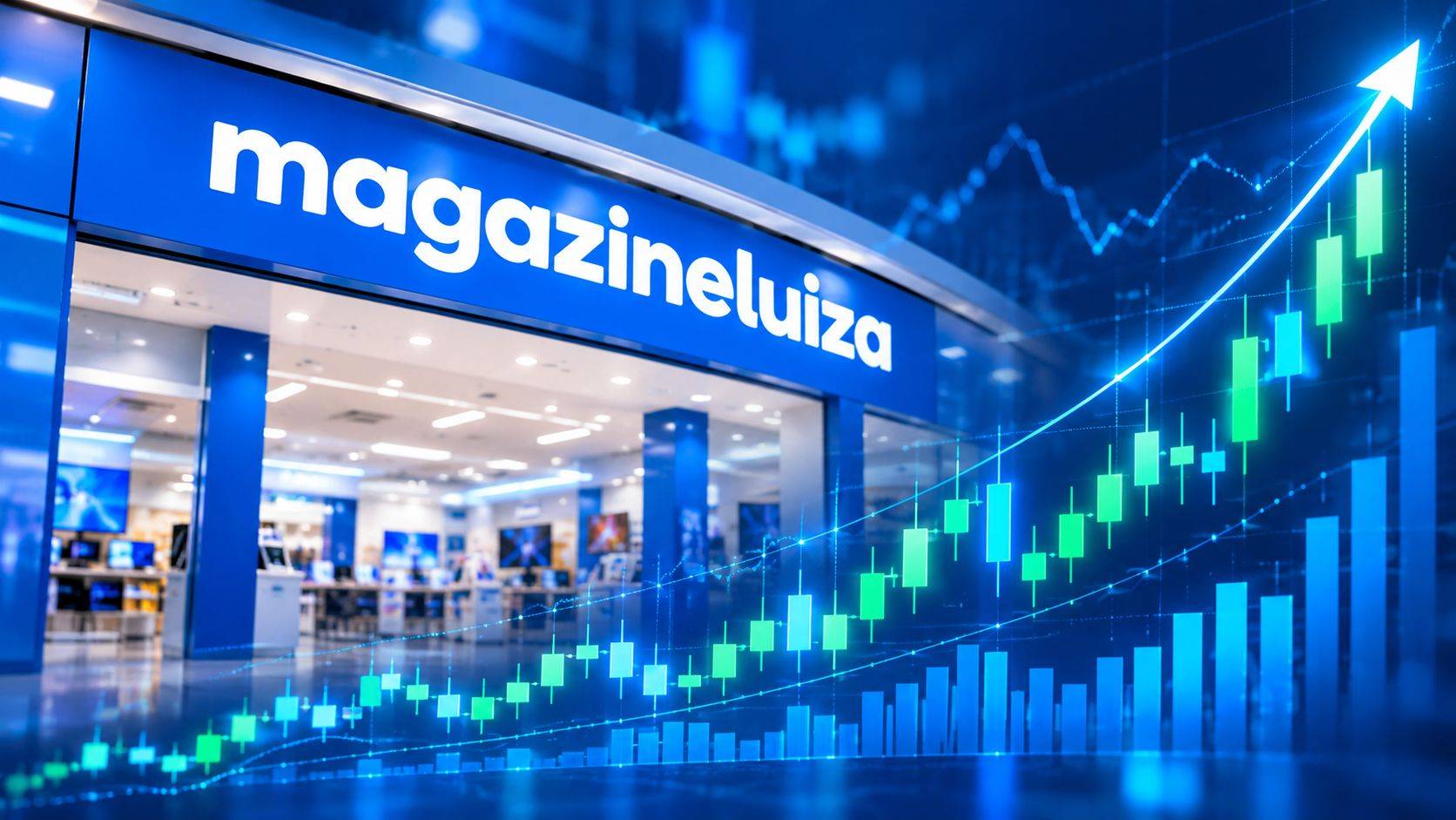 MGLU3 após o rali: gráfico indica até onde ação do Magazine Luiza pode ir
