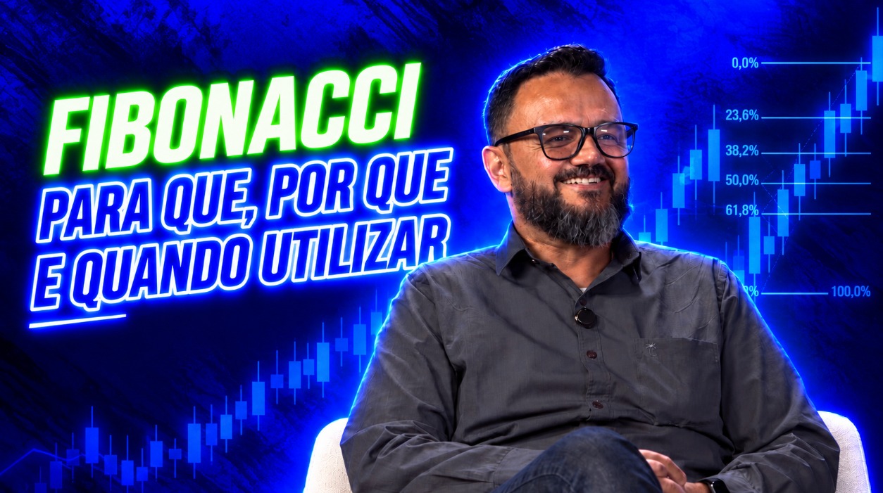 Robert Machado opera ao vivo hoje na Casa Clear — Fibonacci no day trade