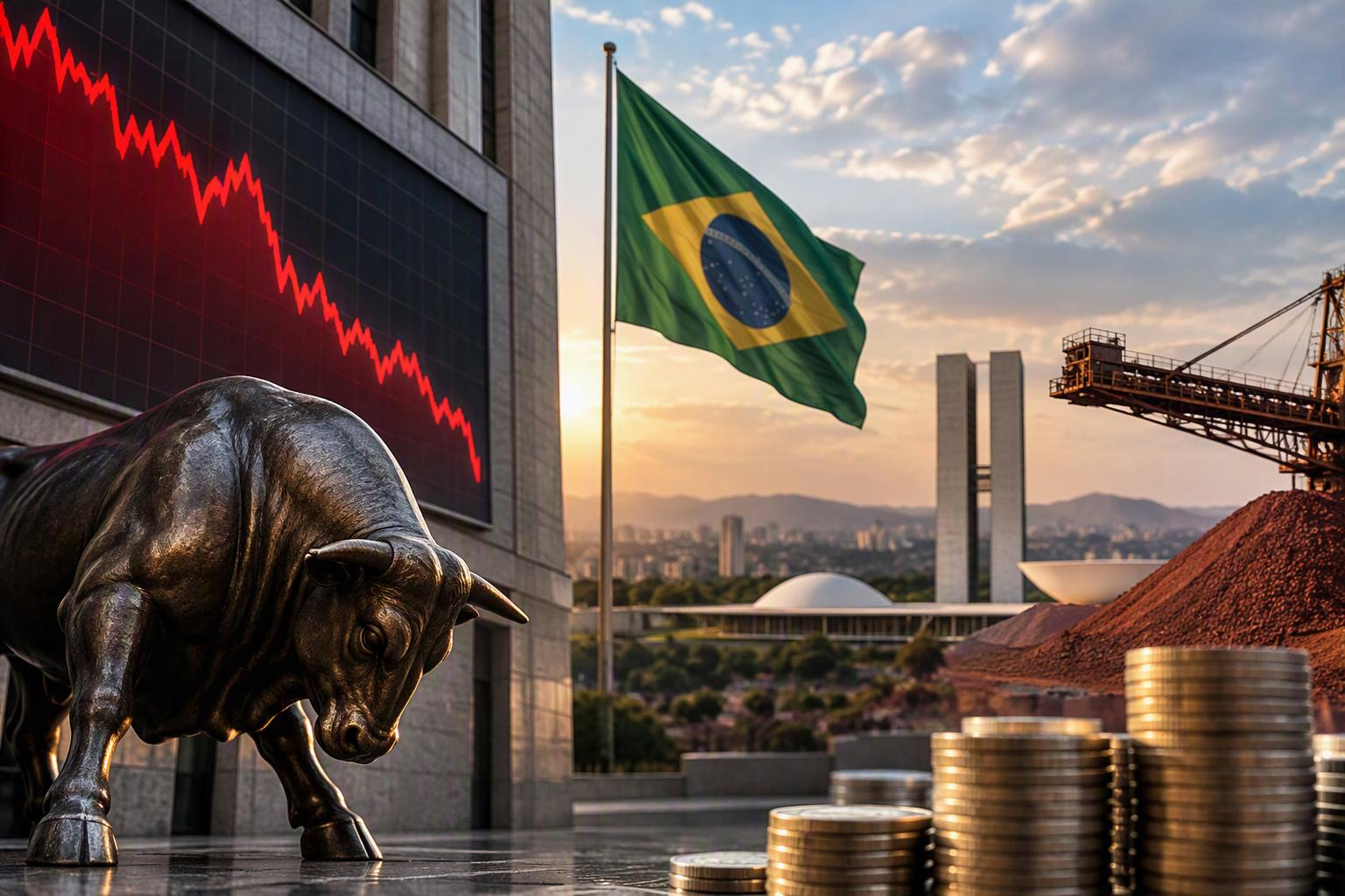 De temor fiscal à espera por Vale: os fatores que fazem Ibovespa cair pela 4ª sessão
