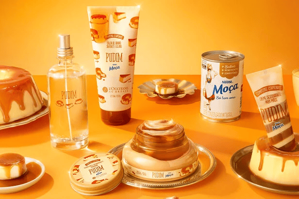 L’Occitane e Moça lançam linha de cosméticos inspirada em pudim