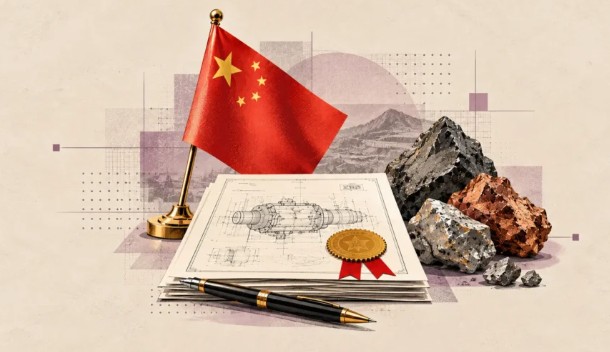 China avança no registro de patentes para minerais críticos